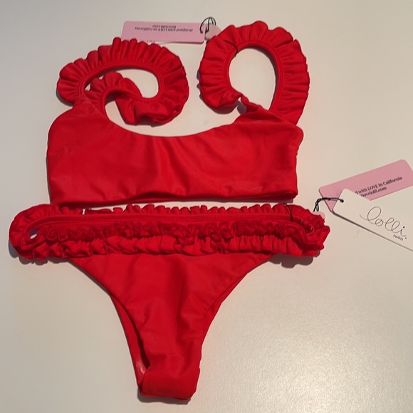lolli swim Other - NWT lolli swim red bikini
